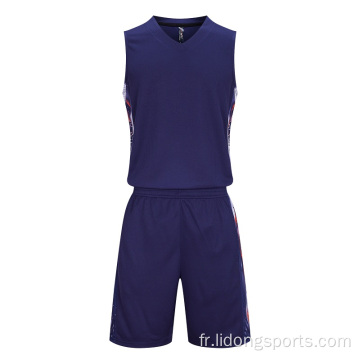 Uniforme de basket-ball pour hommes personnalisés Set Ush Basketball